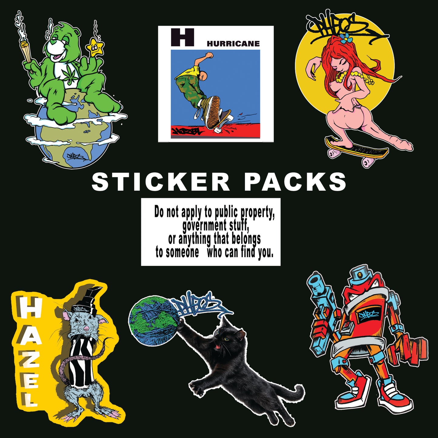 HAZEL/PHEOS STICKER PACK