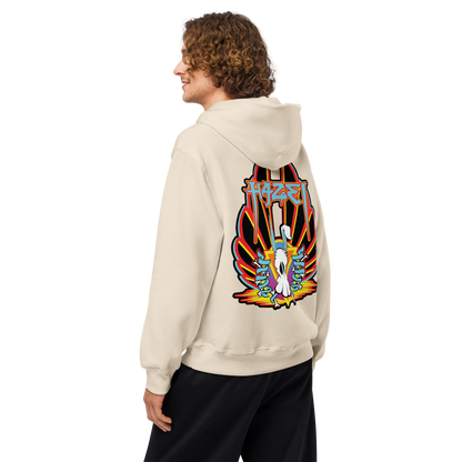 Wing Night  !  Oversized heavyweight hoodie