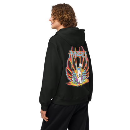 Wing Night  !  Oversized heavyweight hoodie